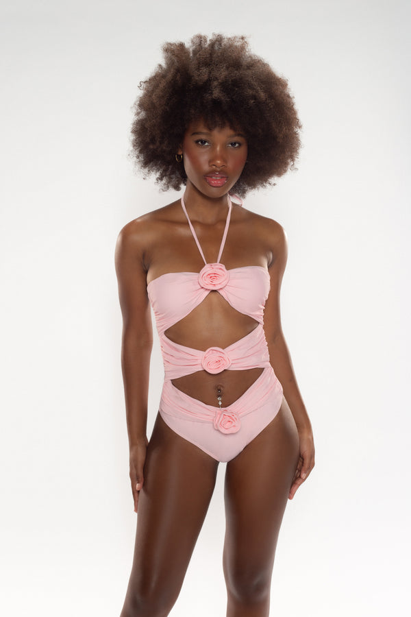 Amalfi Pink One Piece Swimsuit