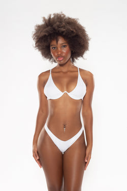 Victoria White Two Piece Swimsuit