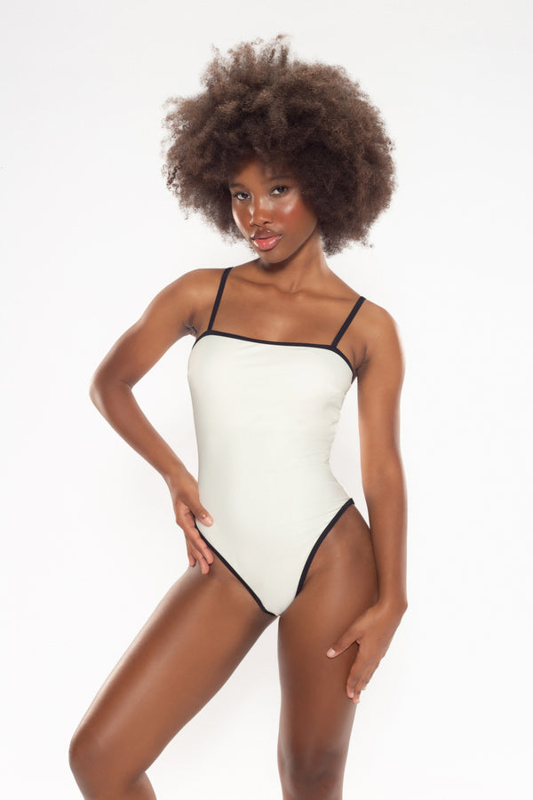 Sienna Beige One Piece Swimsuit